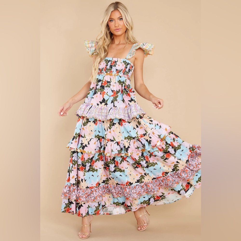 Brand new Celia B Kaira maxi dress. Size medium. New with tags